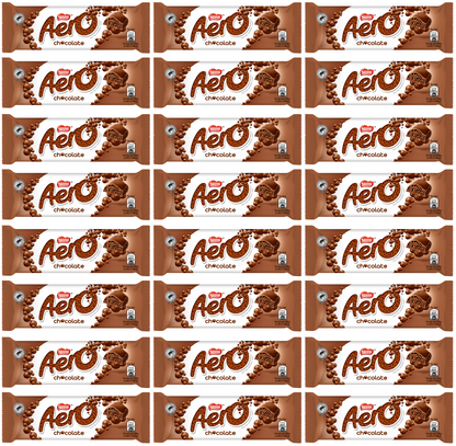 24 x Nestle Aero Bubbly Bar Milk 36Gm