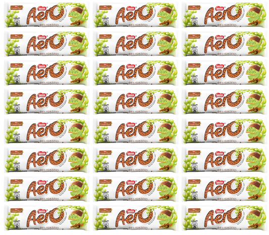 24 x Nestle Aero Bubbly Peppermint Bar 36Gm