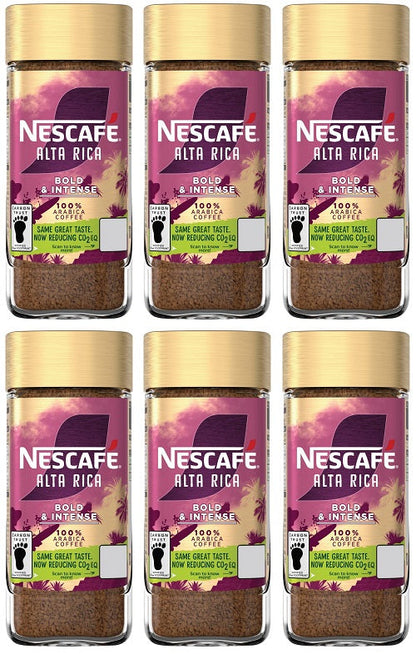6 x Nescafe Gold  Blend Alta Rica  - 95G