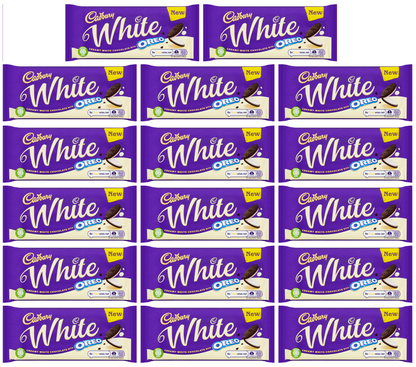 17 x Cadbury Oreo White 120Gm