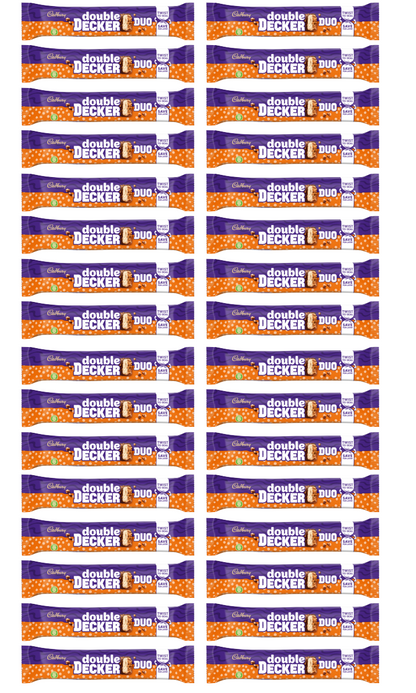 32 x Cadbury Double Decker Duo 75Gm