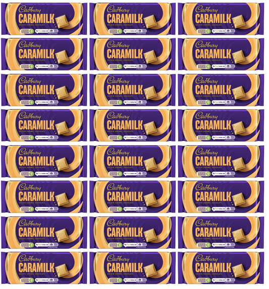 24 x Cadbury Caramilk Large Bar 90Gm