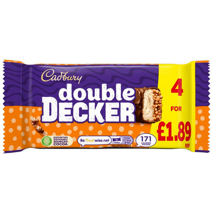 8 x Cadbury Double Decker 4pk - 149.2GM