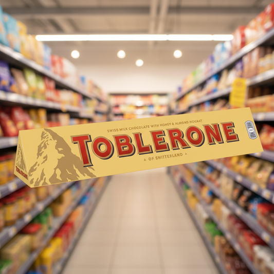 10 x Toblerone Milk Chocolate Large Bar - 340Gm
