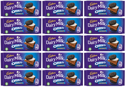 15 x Cadbury Oreo Sandwich 96Gm