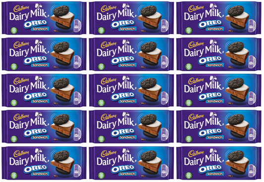 15 x Cadbury Oreo Sandwich 96Gm
