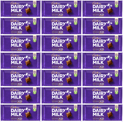 21 x Cadbury Dairy Milk Large Bar 110Gm