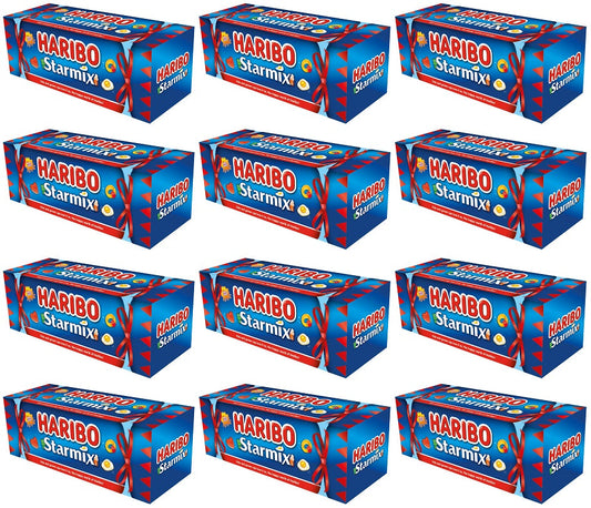 12 x Haribo Starmix Tube - 120GM