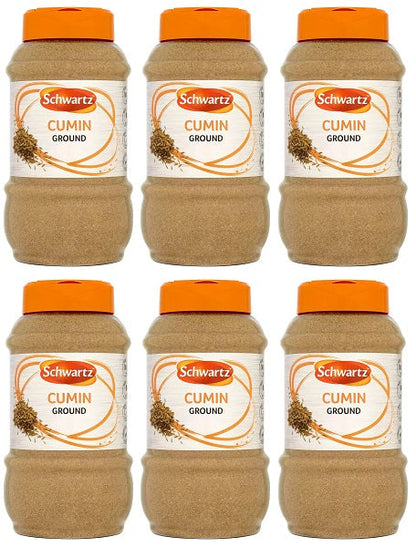 6 x Schwartz Ground Cumin 400G