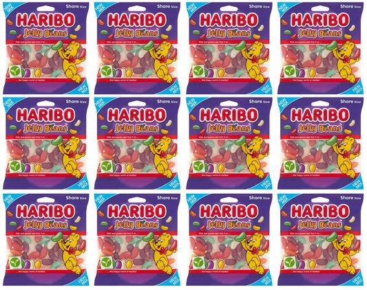 12 x Haribo Jelly Beans 140G