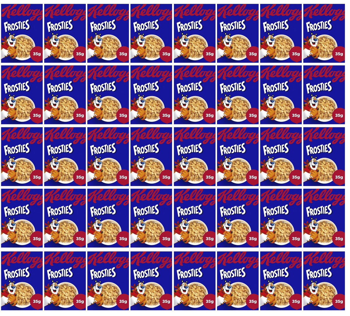 40 x Kellogg's Frosties 35G