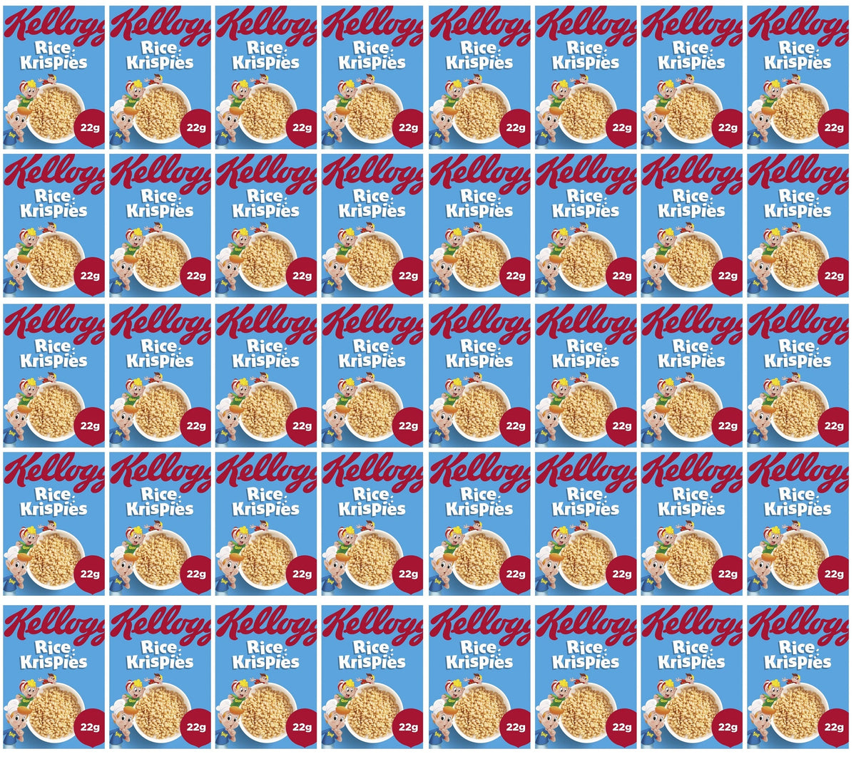 40 x Kellogg's Rice Krispies 22G