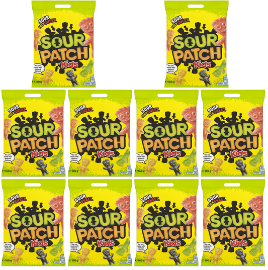 10 x Sour Patch Kids 130G