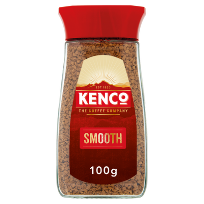 6 x Kenco Smooth Instant Coffee - 100GR
