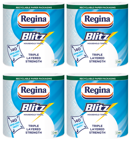 4 x Regina Blitz 2 Roll