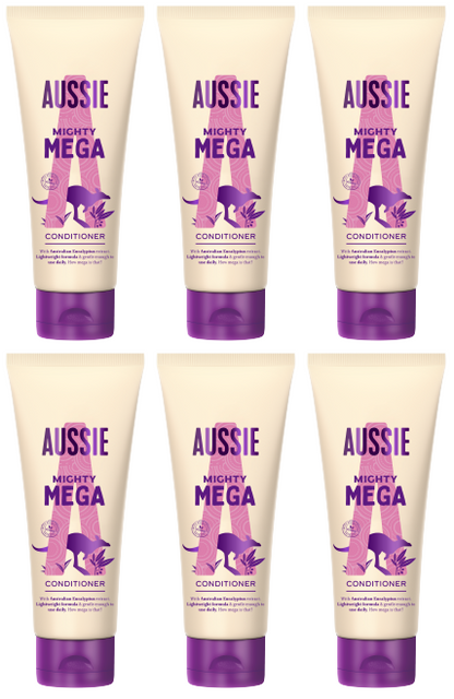 6 x Aussie Conditioner Mega - 200ML