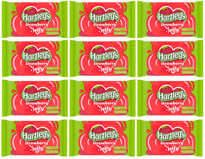 12 x Hartleys Jelly Strawberry Packet Packet