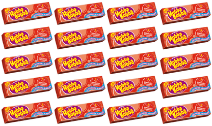 20 x Hubba Bubba Strawberry Big Bubble G 5 Pce