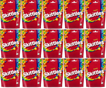 15 X Skittles Fruits Pouch 136G