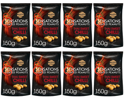 8 x Sensations Peanuts Thai Sweet Chilli - 150GM