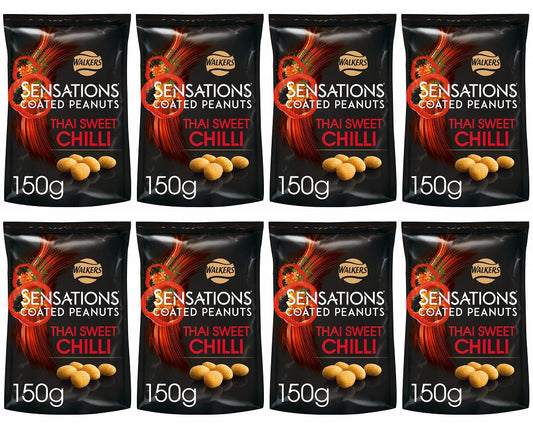 8 x Sensations Peanuts Thai Sweet Chilli - 150GM