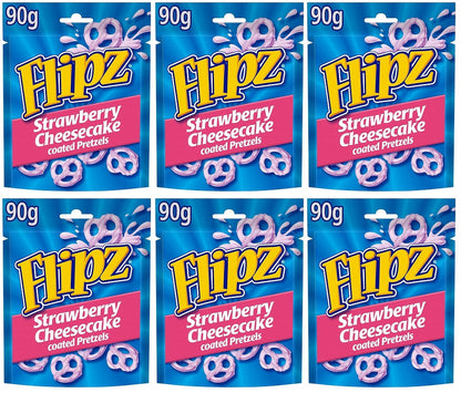 6 x Flipz Strawberry Cheesecake - 90GM