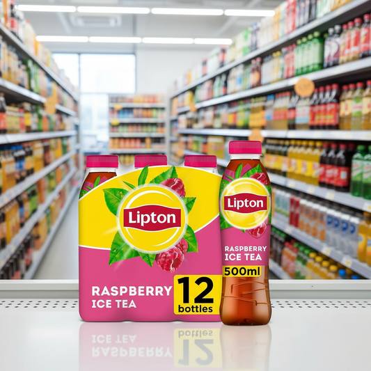 12 x Lipton Raspberry Ice Tea 500Ml