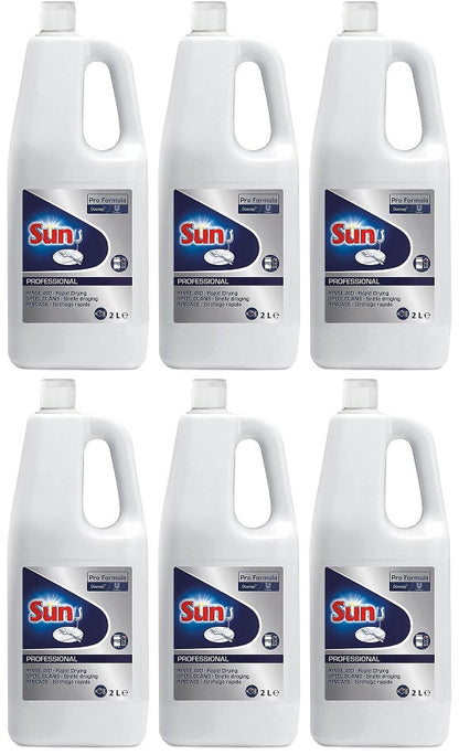 6 x Sun Rinse Aid 2L