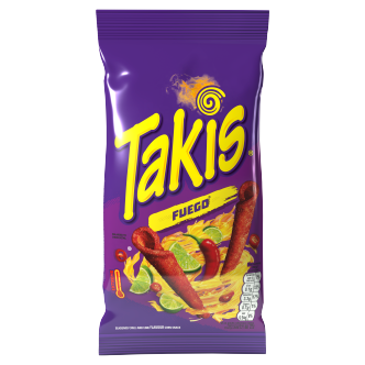 Takis Fuego Chilli & Lime Snack - 100GM