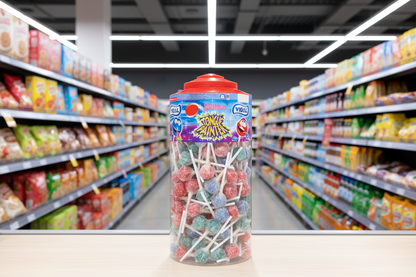 150 x Vidal Tongue Painter Lollies Each