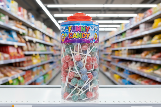 150 x Vidal Tongue Painter Lollies Each