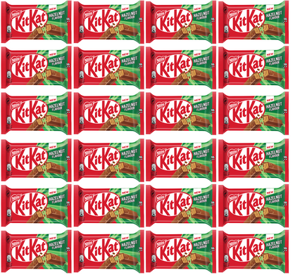 24 x Kitkat 4 Finger Hazelnut - 41.5GM