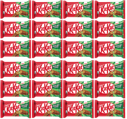 24 x Kitkat 4 Finger Hazelnut - 41.5GM