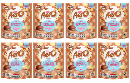 8 x Aero Melts Brownie Pouch - 86G