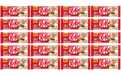 20 x Kitkat 2 Finger Milk 6pk - 124GM
