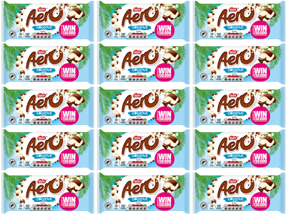 15 x Aero Milk Coconut Block - 90GM