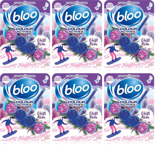 6 x Bloo Colour Active Chill Ride - 50GM