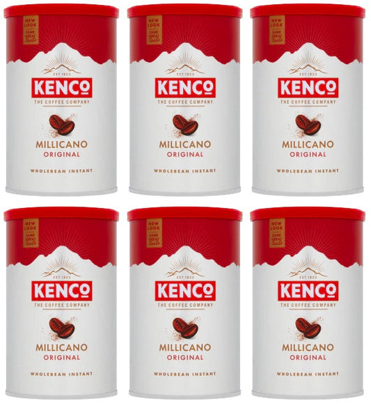 6 x Kenco Millicano Americano Tin 100Gm