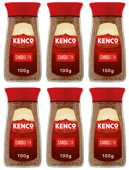 6 x Kenco Really Smooth 100Gr