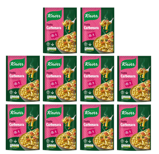 10 x Knorr Pastaria Carbonara 155G