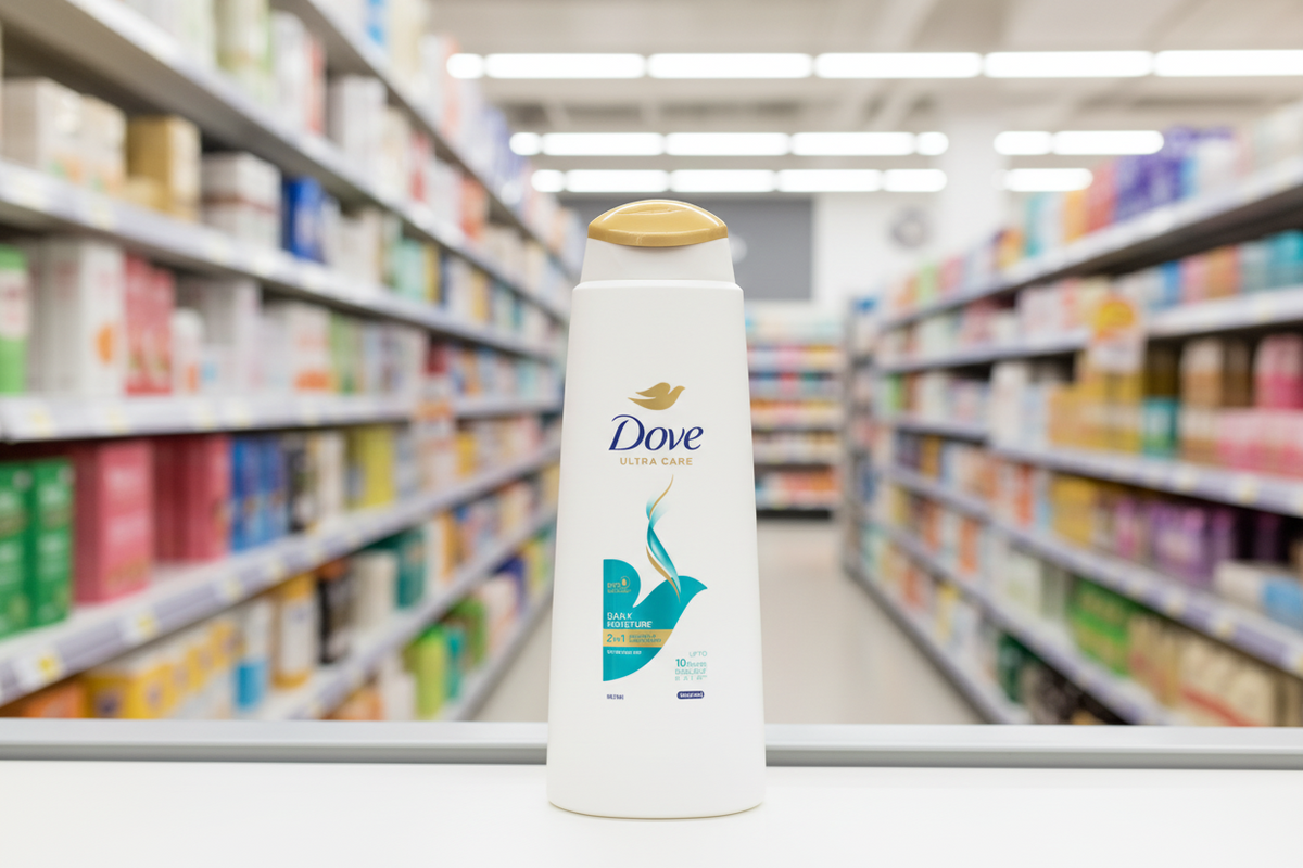 6 x Dove 2 In 1 Daily Moisture  - 400ML