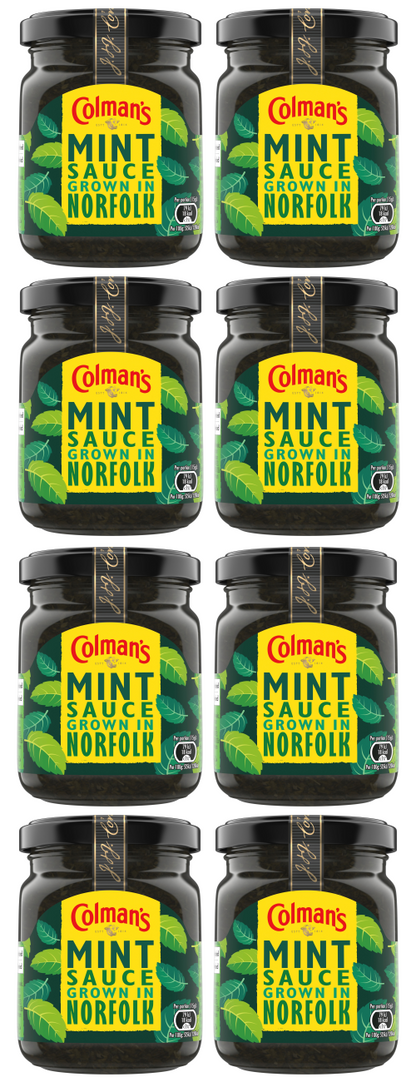 8 x Colmans Mint Sauce 165G