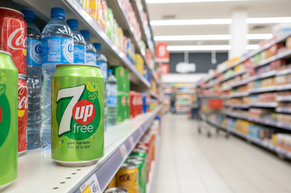 24 x 7Up Free Cans 330Ml