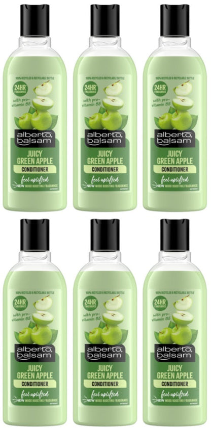 6 x Alberto Balsam Conditioner Green Apple - 300ML