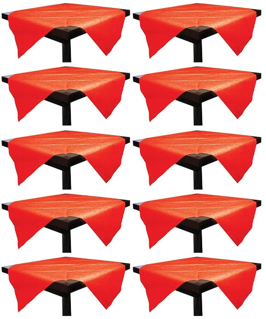 10 x Tork Table Cover Red 90Cm