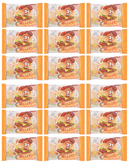 18 X Gummi Zone Gummy Big Burger 32GM