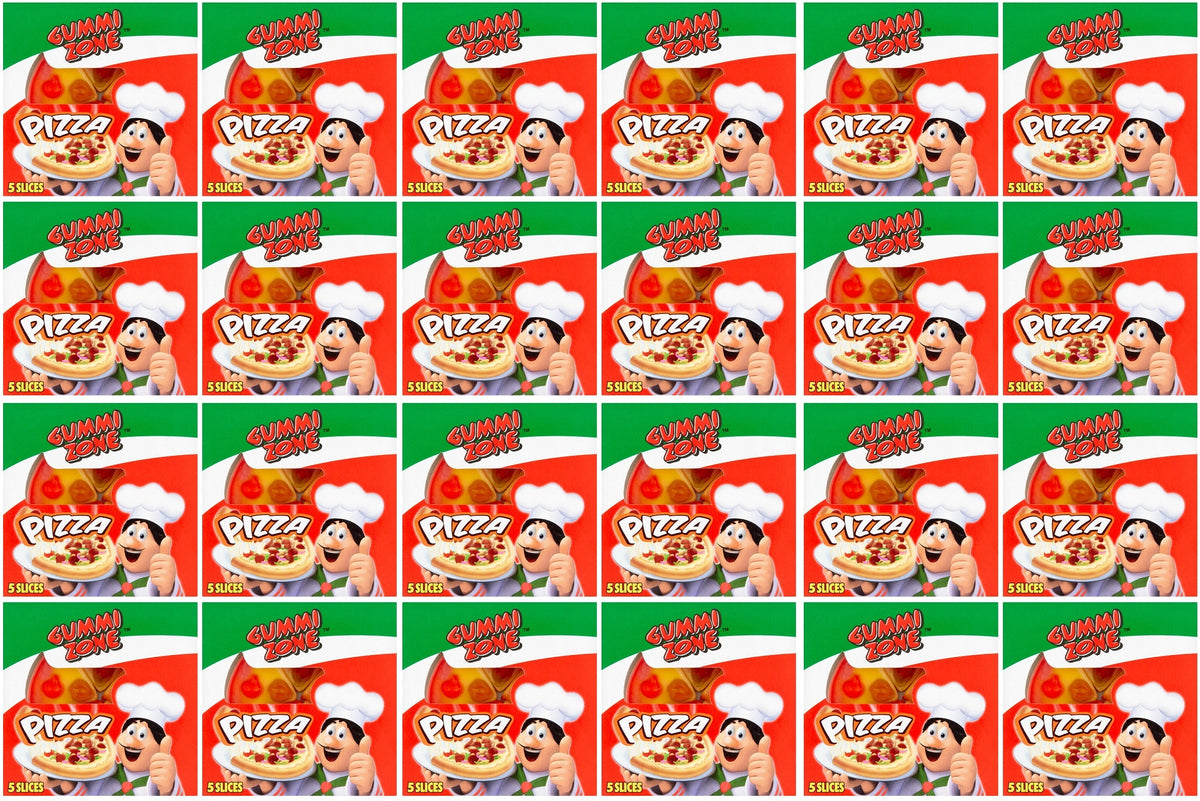 24 x Gummi Zone 5 Pizza Slices 21G