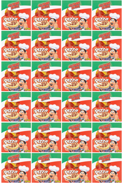 24 x Gummi Zone Pizza 21Gm