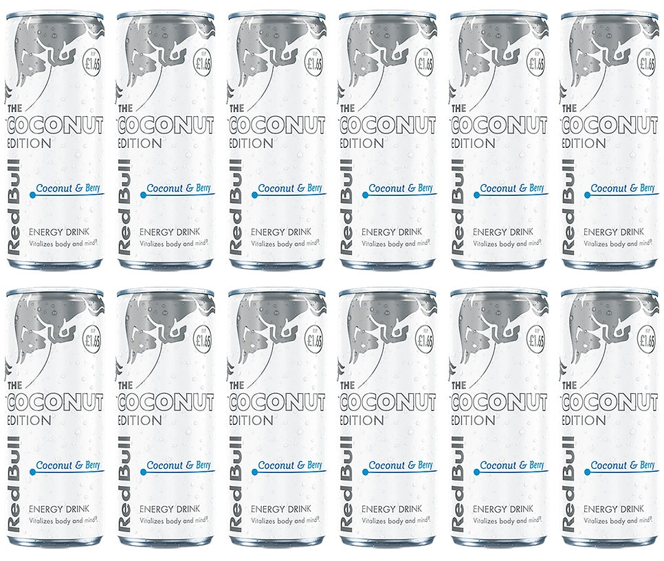 12 x Red Bull Energy Editions Coconut - 250ML