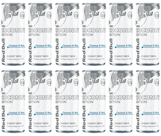 12 x Red Bull Energy Editions Coconut - 250ML
